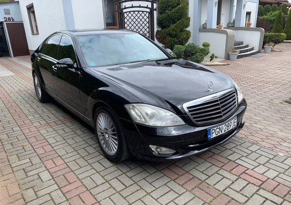 Mercedes-Benz Klasa S cena 49900 przebieg: 188685, rok produkcji 2006 z Gniezno małe 596